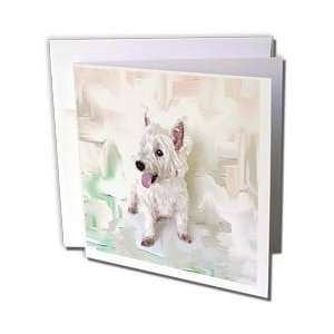  Dogs West Highland Terrier   Westie   Greeting Cards 6 