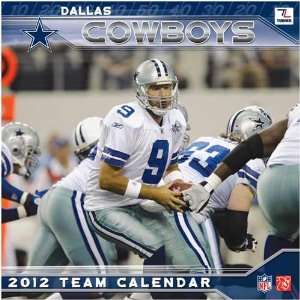 Turner Dallas Cowboys 2012 12 x12 Wall Calendar  Sports 