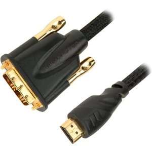   High Definition Video Male Dvi To Male HDmi Interconnect Electronics