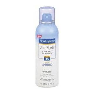   Sunblock Body Mist, SPF 45, 5 Ounce by Neutrogena (Dec. 15, 2010