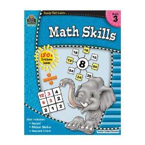  Ready Set Learn Math Skills Gr 3