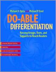 Do Able Differentiation Varying Groups, Texts, and Supports to Reach 