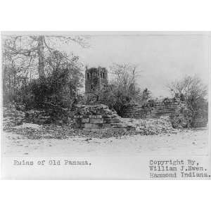   ,Panama City Ruins,William J Ewen, Hammond, Indiana