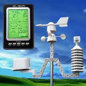  dr. Tech Solar Transmitter Wireless Weather Station WA 