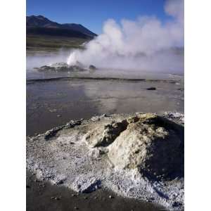  and Fumaroles, Andes at 4300M, Northern Area, Chile, South America 