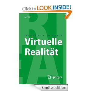  Virtuelle Realität (Informatik im Fokus) eBook Manfred 