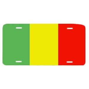 Mali Malian Flag Vanity Auto License Plate