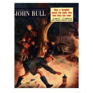  John Bull, Guy Fawkes Fireworks Magazine, UK, 1953 