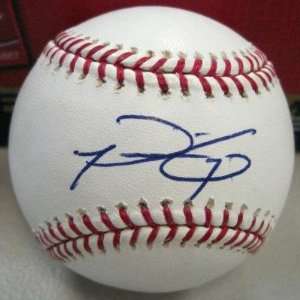  Prince Fielder Autographed Baseball   Brwers Official Ml W 