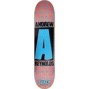  Baker Andrew Reynolds Psych A Skateboard Deck   7.75 x 31 
