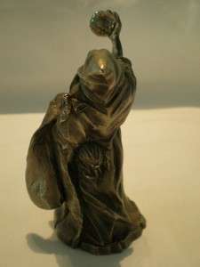 1989 Merlin Wizard Pewter Sculpture Augustine Rodriguez Belle Haven 