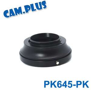 Pentax 645 lens to Pentax PK Mount Adapter K X K M K 7  