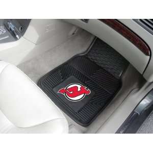    New Jersey Devils Floor Mats 2 Piece Vinyl Set