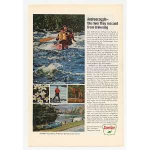  1968 Androscoggin River New Hampshire Sinclair Photo Print 
