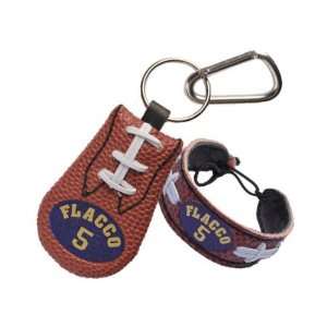  Joe Flacco Baltimore Ravens Bracelet & Keychain Set 