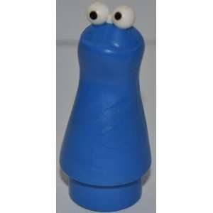 Vintage Little People Cookie Monster (Sesame Street Character) (Peg 
