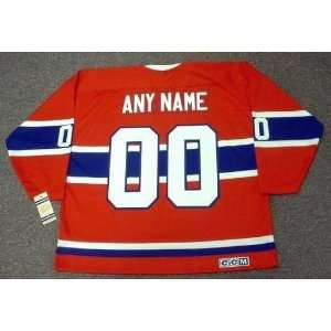 MONTREAL CANADIENS 1970s CCM Vintage Throwback Away NHL Hockey Jersey 