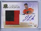 Taylor Hall 2011 Cup Autographed Limited Logo 3 color patch 50  
