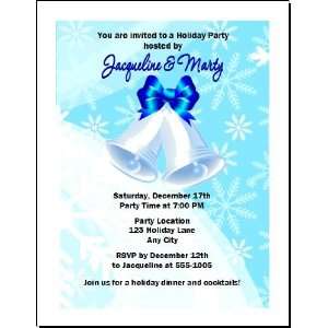  Holiday Bells Party Invitation