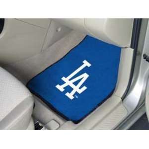  Los Angeles Dodgers Car Mats   Set of 2