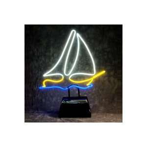  Sailboat Neon Sculpture 18 x 24