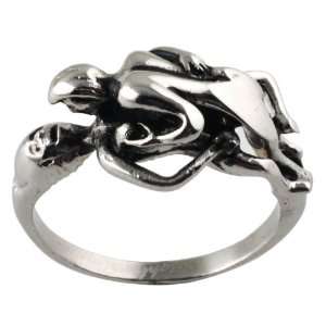  Stainless Steel Casting Ring   Size  6 Jewelry