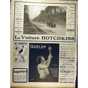    1911 Advert Gueldy Hotchkiss Angostura French Print