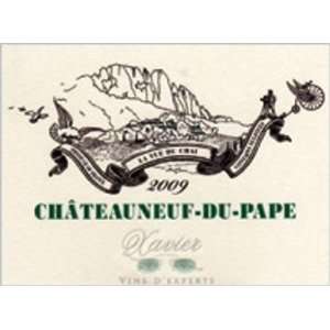  2009 Xavier Vignon Chateauneuf Du Pape 750ml Grocery 