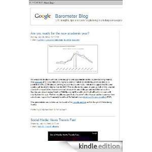  Google Barometer Blog Kindle Store Google