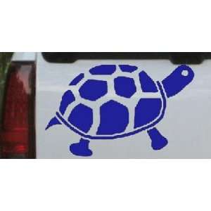 Turtle Animals Car Window Wall Laptop Decal Sticker    Blue 34in X 21 