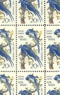 1967   COLUMBIA JAYS   #C71 Air Mail Mint  MNH  Sheet  