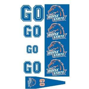 Boise State Broncos Animated 3 D Auto Spin Flags  Sports 