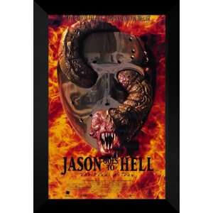 Jason Goes to Hell Friday 27x40 FRAMED Movie Poster 