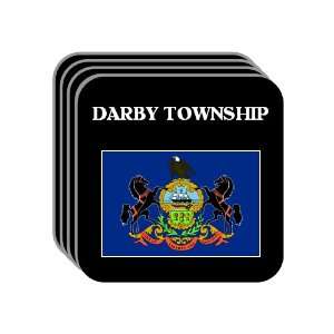  US State Flag   DARBY TOWNSHIP, Pennsylvania (PA) Set of 4 