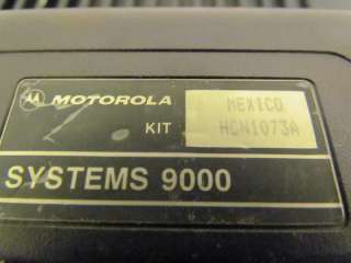 Motorola Spectra VHF Radio with Systems 9000 Control Head and 