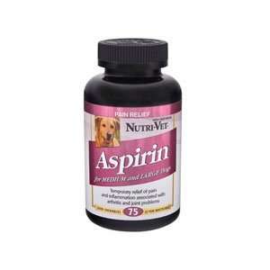  Nutri Vet 300mg. K 9 Aspirin For Large Dogs