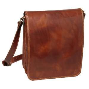  I Medici Postina Due Italian Leather Messenger Bags 