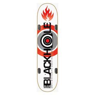  Black Label Skateboards Blackhole Logo Deck 7.75 Anti 