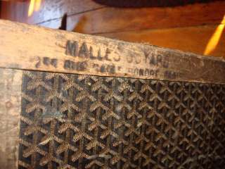 Very nice C1900 1925 French travel trunk made by Malles Goyard, Paris 