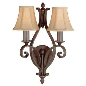 Murray Feiss WB1195CB, Tuscan Villa Candle Wall Sconce Lighting, 2 