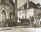 vintage funeral horse drawn hearse real photo must see expedited 