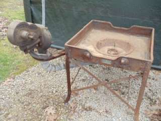 Vintage Champion Blower & Forge Co. Blacksmith Cast Iron Stand w/ 400 