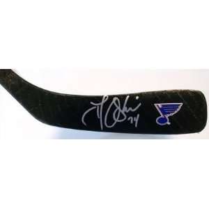  T.J. Oshie Autographed Stick   Tj . Jsa Coa T.j. Sports 