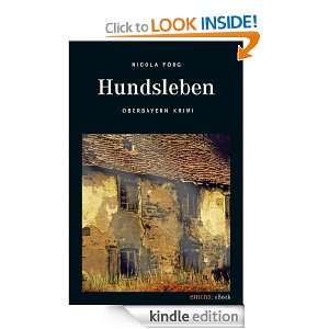 Hundsleben (German Edition) Nicola Förg  Kindle Store