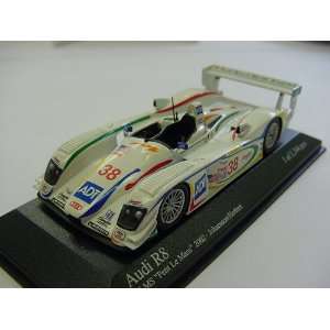   43 Minichamps Audi R8 ALMS Petit Le Mans 2002 #38 Toys & Games