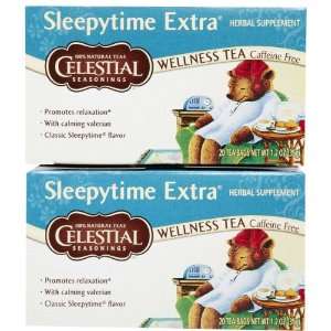 Celestial Seasonings Sleepytime Extra Tea Bags, 20 ct, 2 pk  