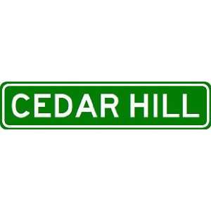  CEDAR HILL City Limit Sign   High Quality Aluminum Sports 