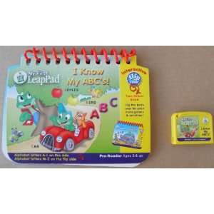 Leap Frog I Know My ABCs Interactive Flip Book Educational Booklet 