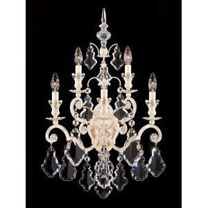   Versailles Renaissance Five Light Up Lighting Wall Sconce from the Ver