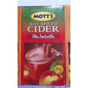 Motts Hot Spiced Cider   McIntosh Flavor (18 Packs)  